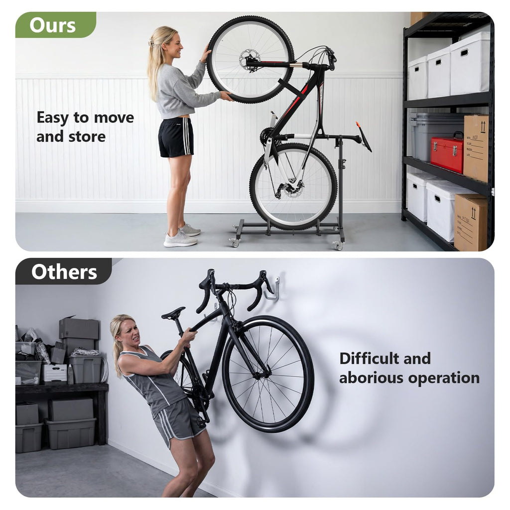 Freestanding Black Bike Stand L89033
