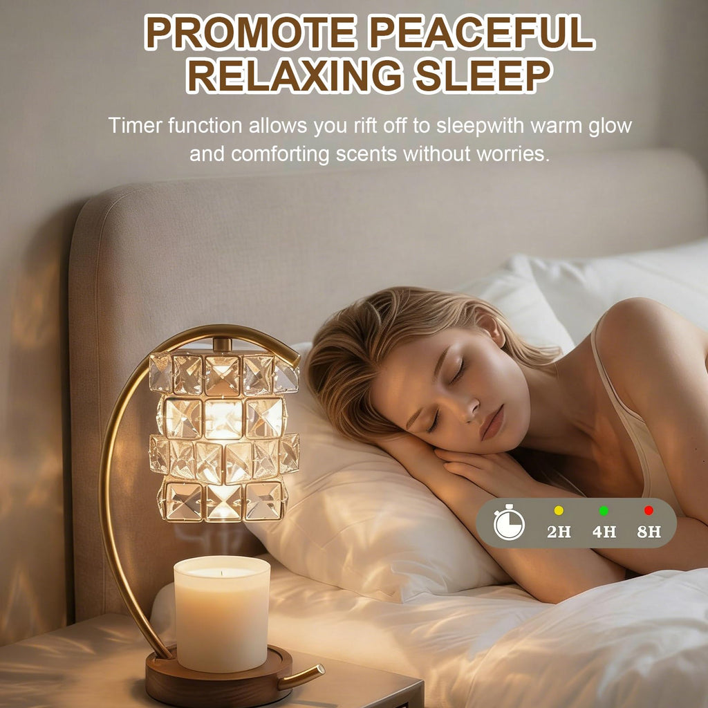 Candle Warmer Lamp with Timer Dimmable Wax Warmer Q50552