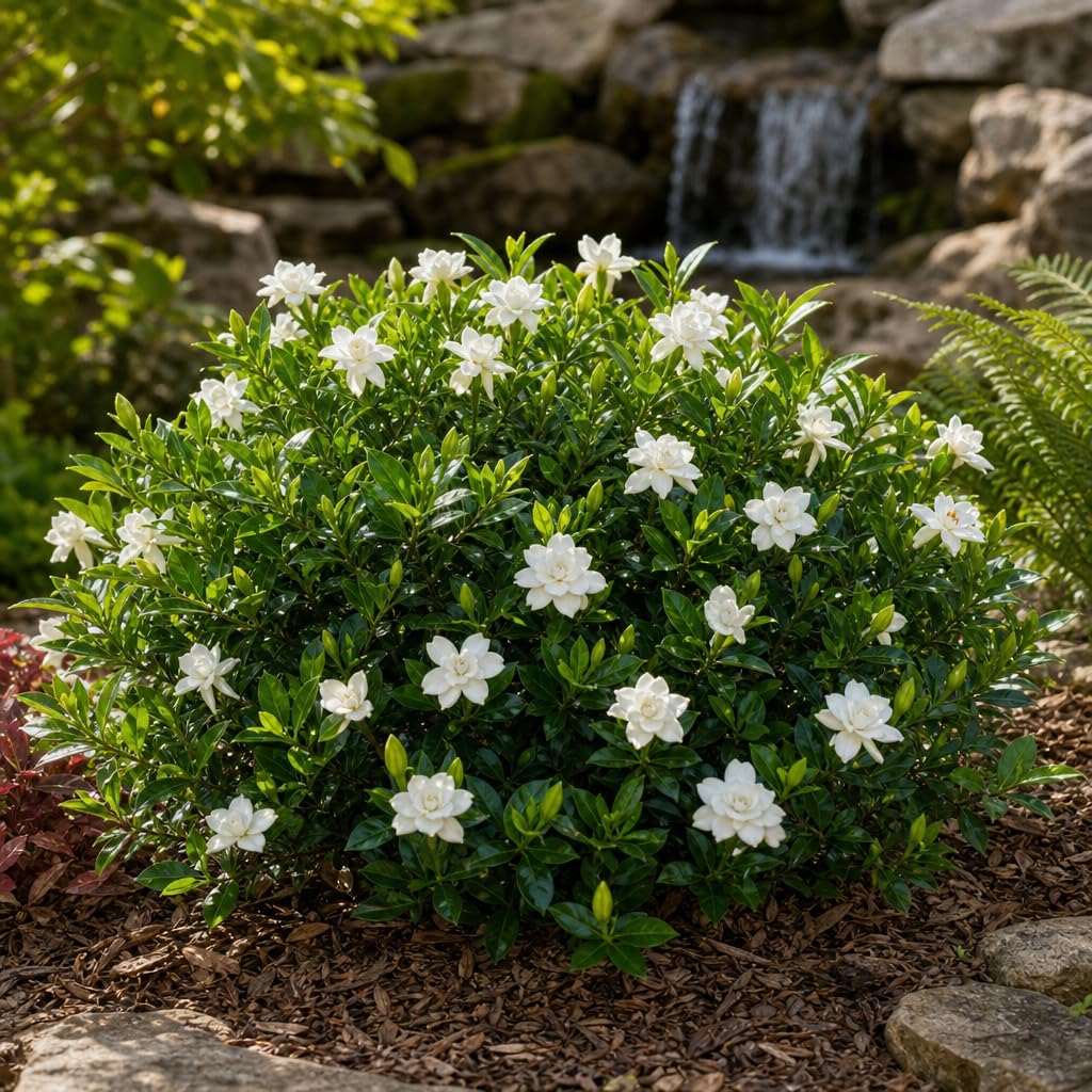 Frostproof Gardenia 2 Gallon Plants Fragrant Blooming Shrub A635794