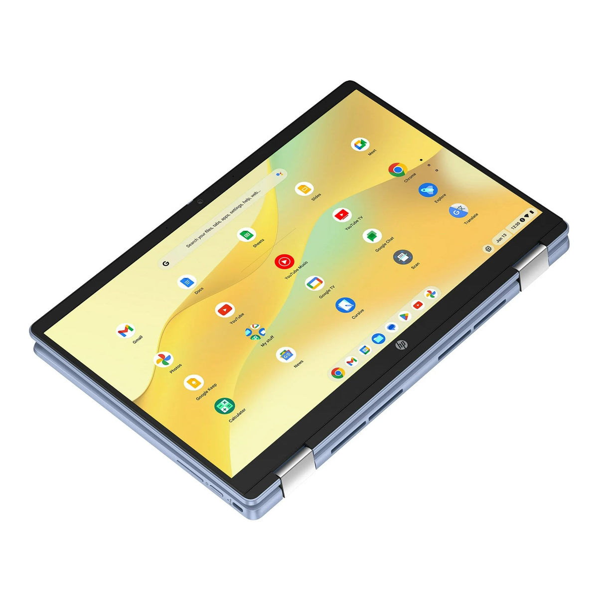 14 inch FHD IPS Touch 2-in-1 Laptop, Intel N100, 4GB RAM, 64GB eMMC, Chrome OS, Sky Blue I6085