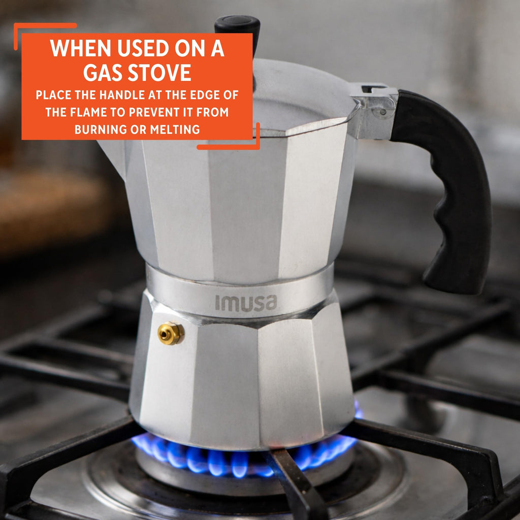 Aluminum Stovetop 6-cup Espresso Maker N7844