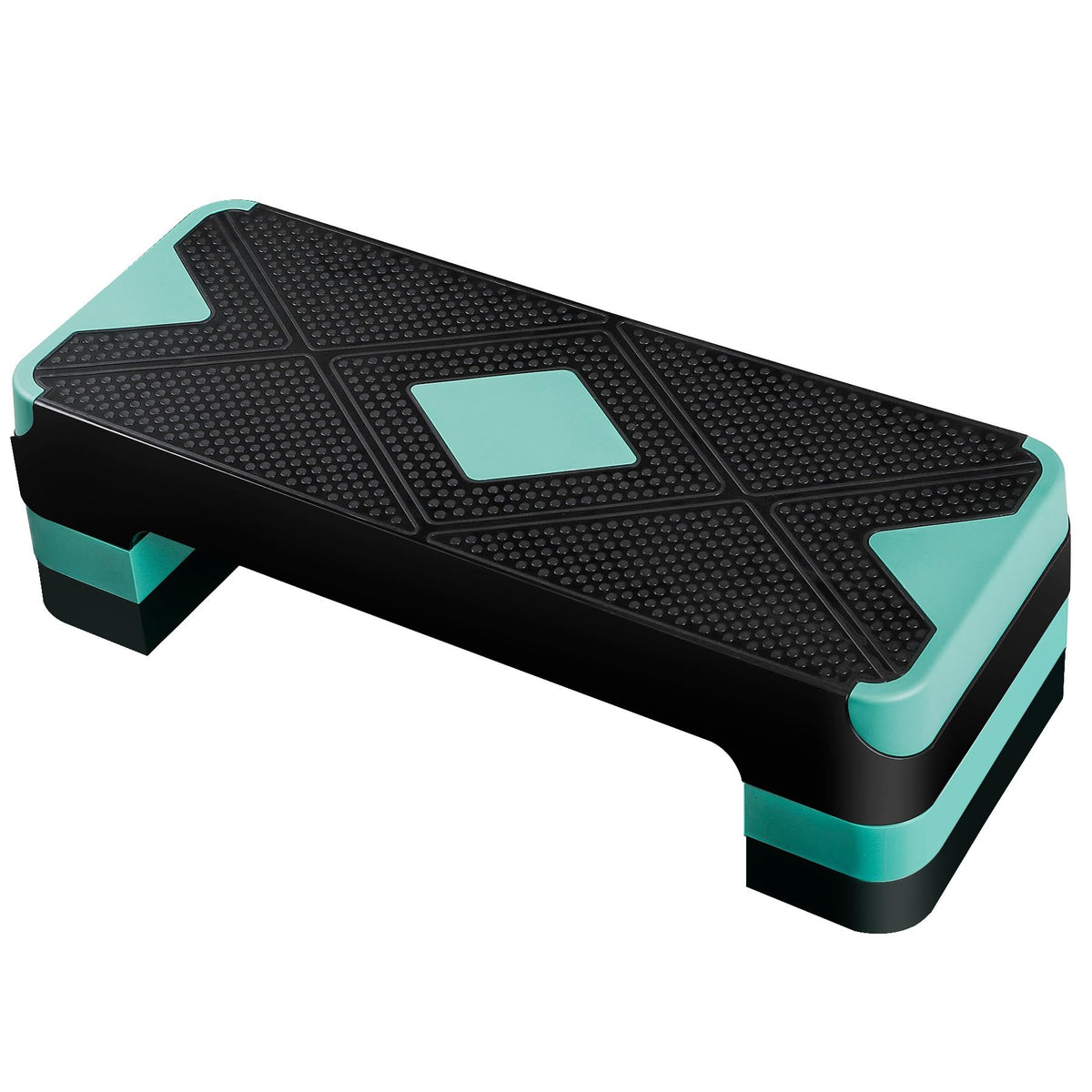 26.5 inch Aerobic Step Platform with 4 Risers K847552