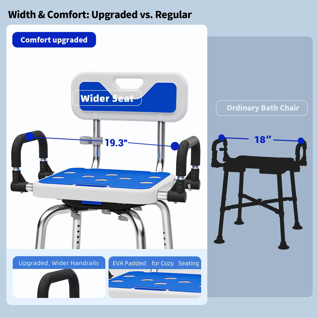 Swivel Shower Chair D4634