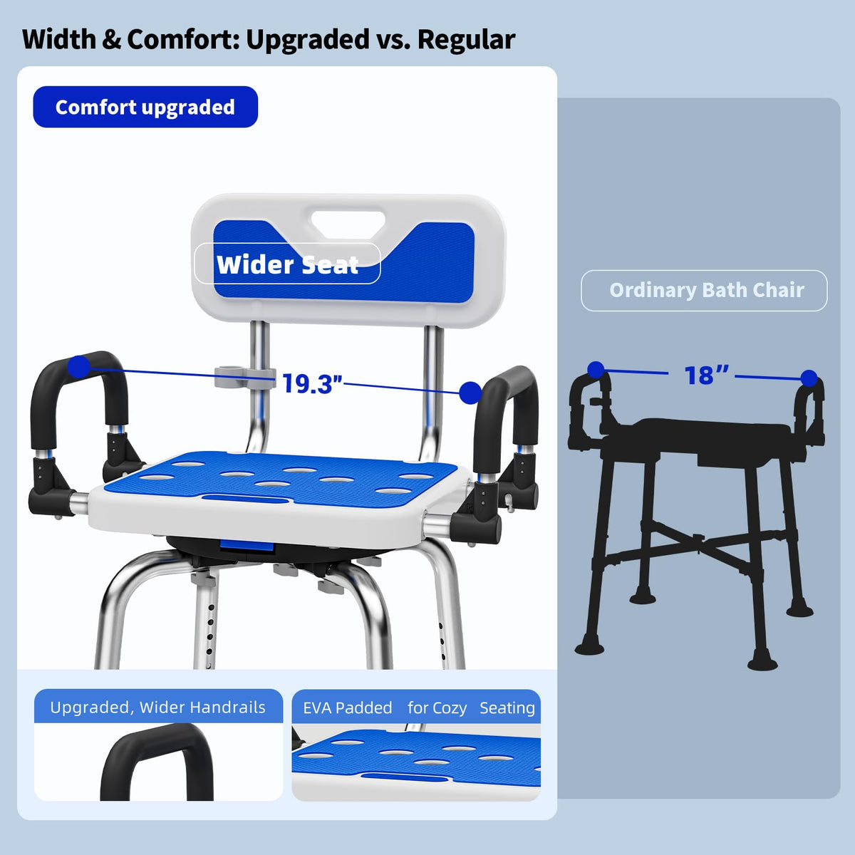 Swivel Shower Chair D4634