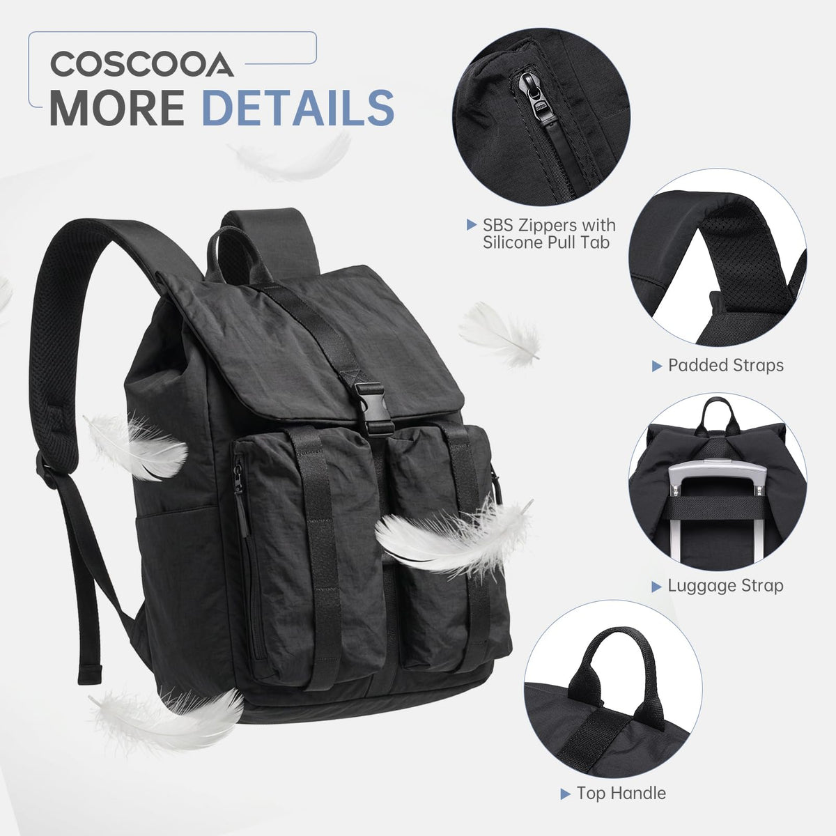 Carry On Travel Backpack 40x30x15 CM C44331