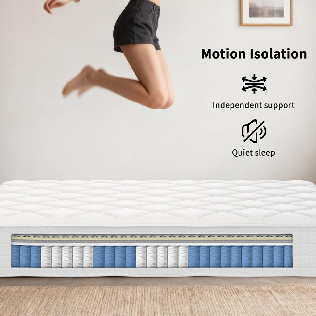 14 Inch Full Size Hybrid Memory Foam Mattress H4616