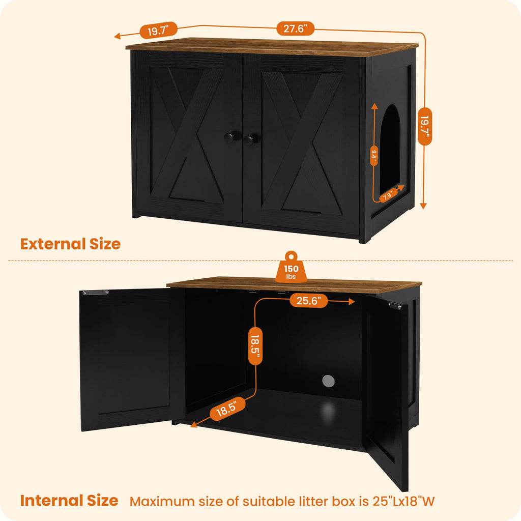 Cat Litter Box Enclosure W51941