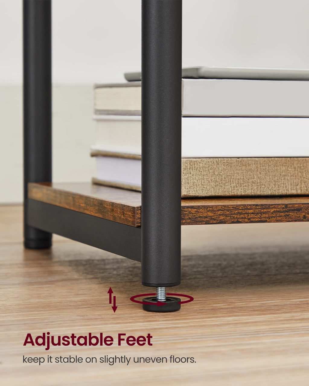 Side Table with Charging Station E15317