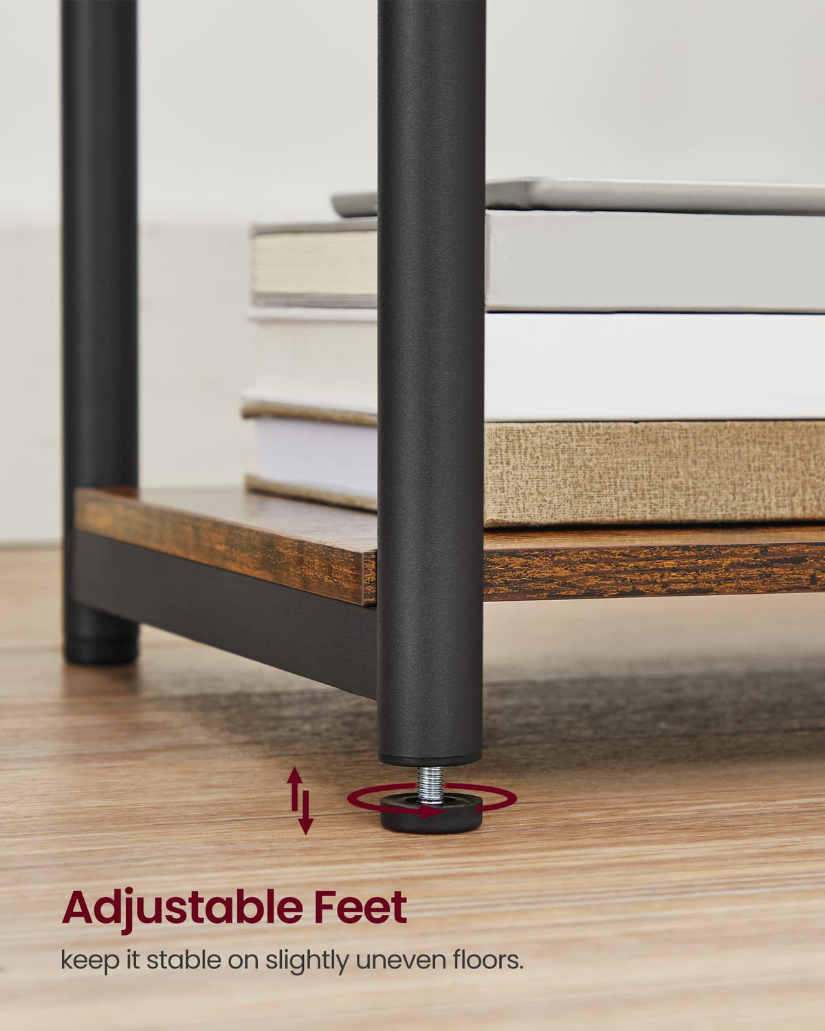 Side Table with Charging Station E15317