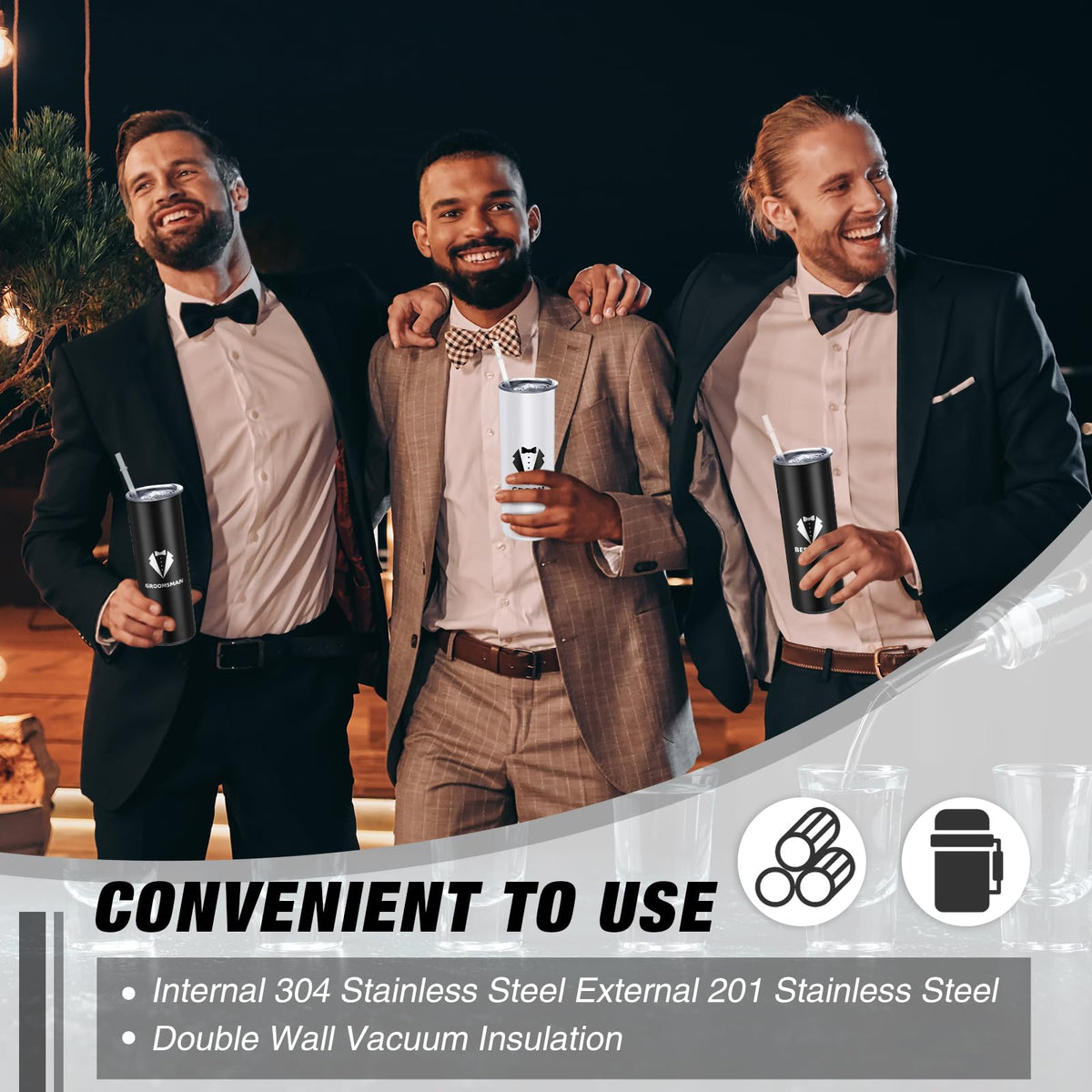 20oz Tumblers Set of 6 I5212