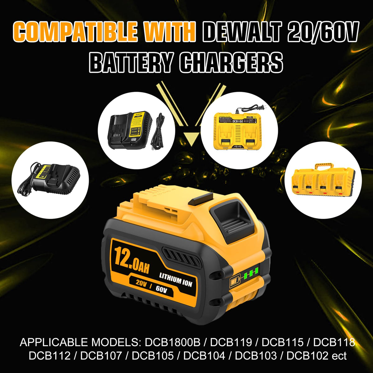 12.0Ah Replacement Battery I402910