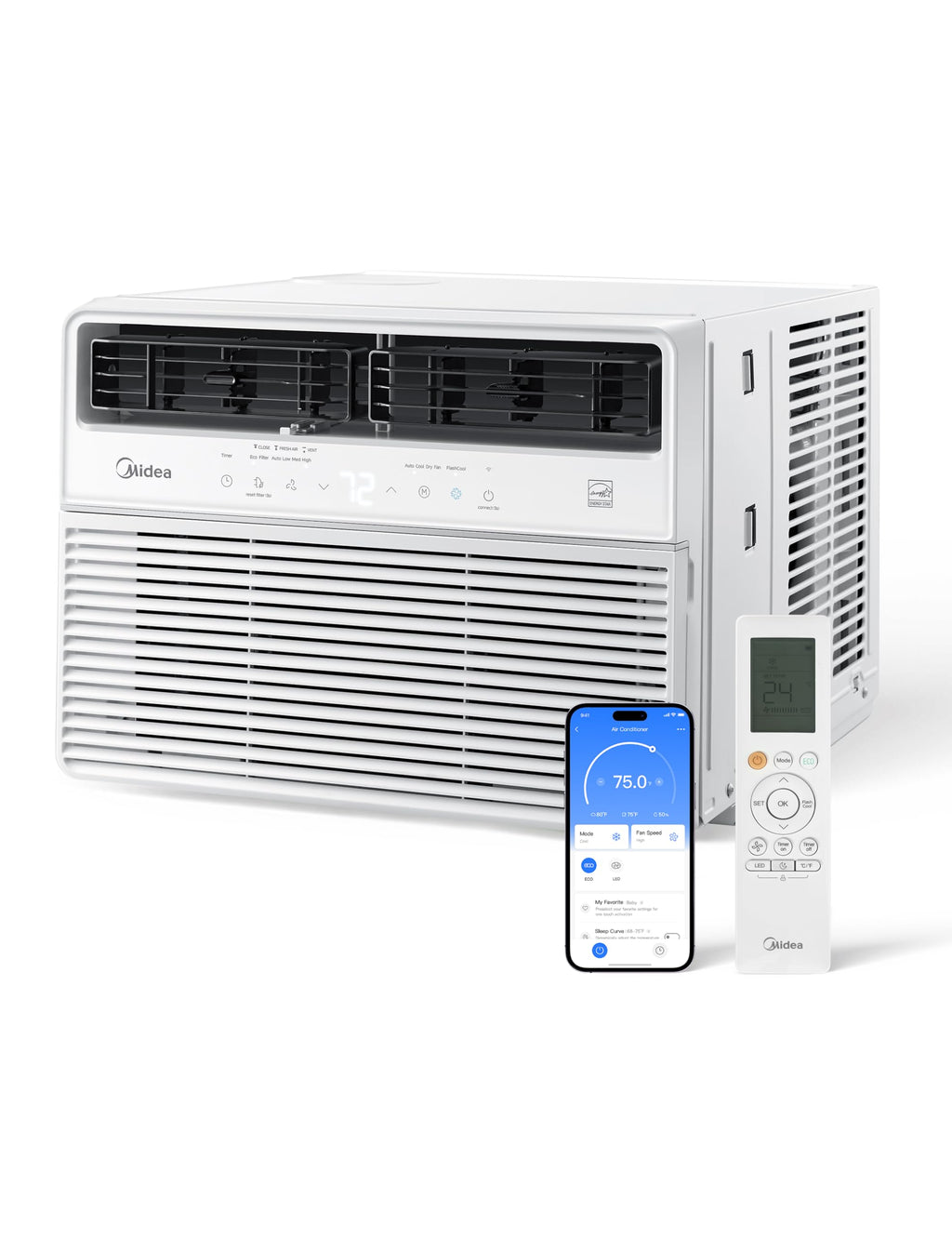 12,000 BTU Smart Inverter Window Air Conditioner Y787
