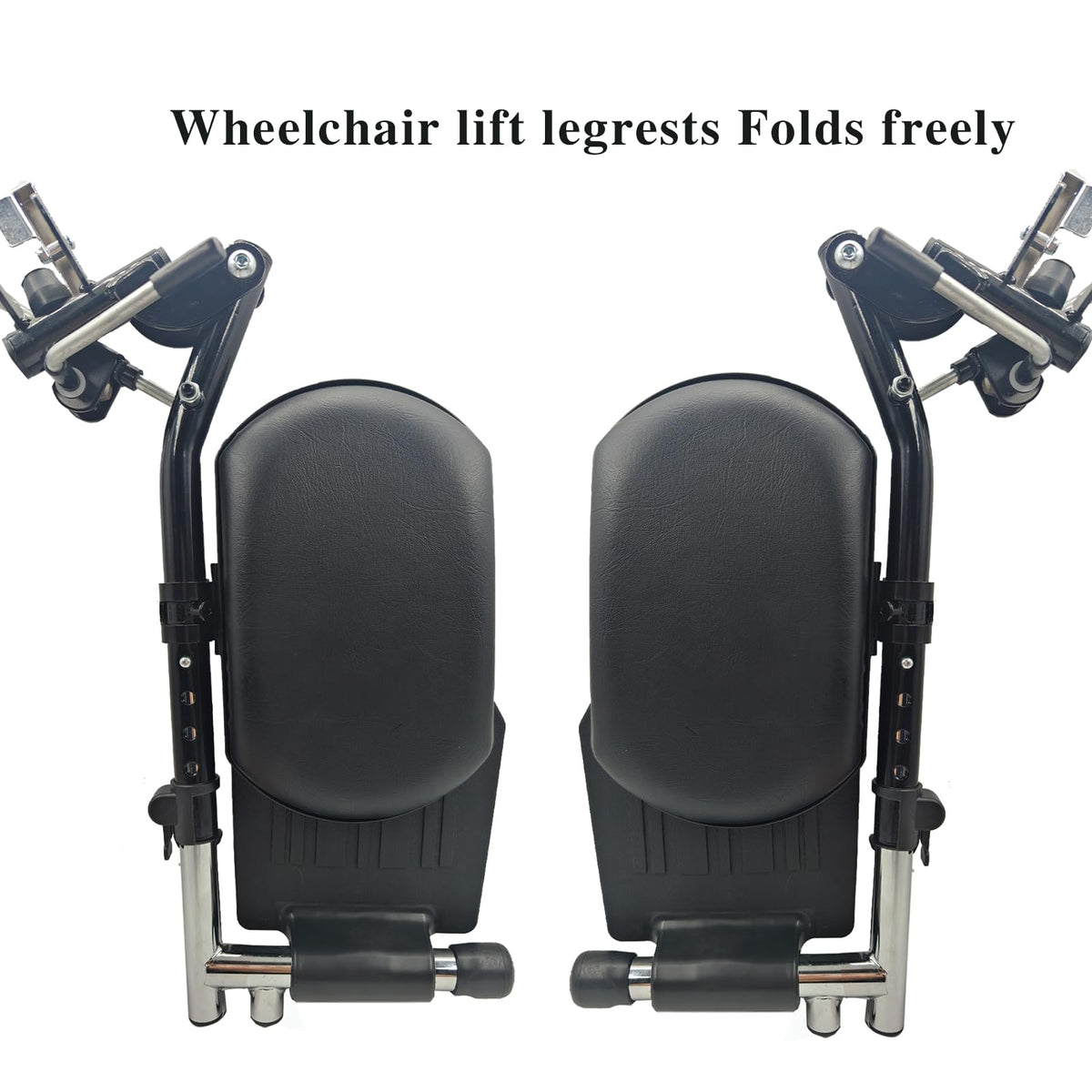 Black Padded Wheelchair Legrest Assembly Y800874