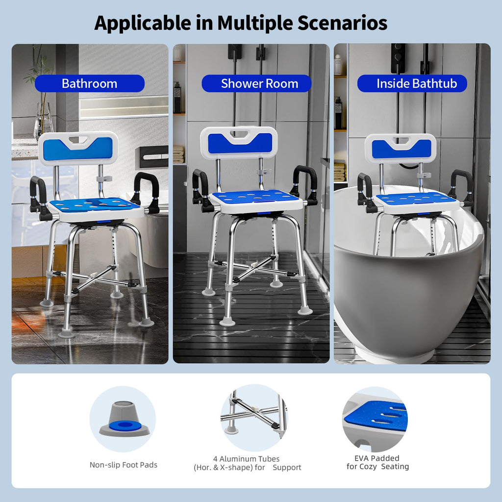 Swivel Shower Chair D4634
