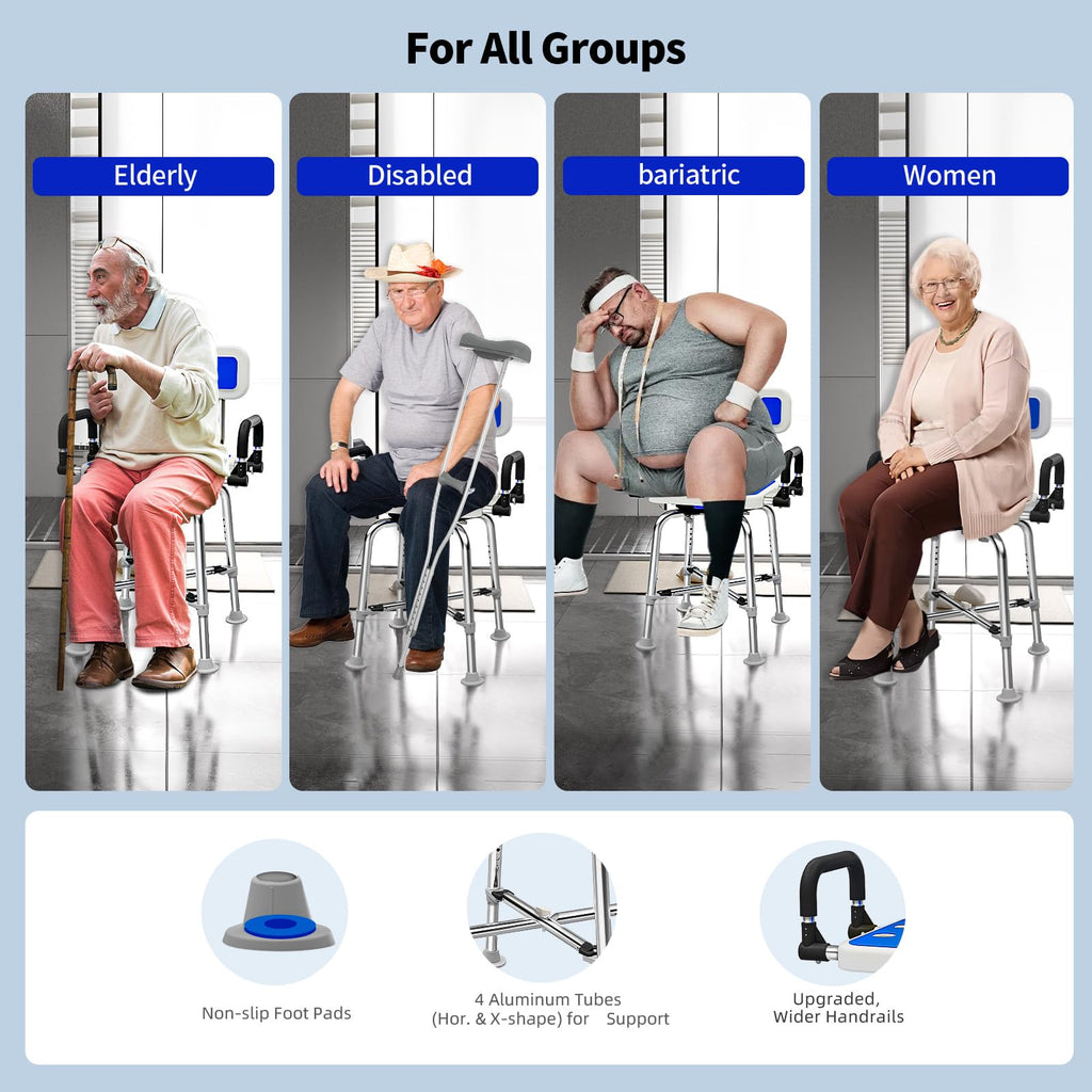 Swivel Shower Chair D4634