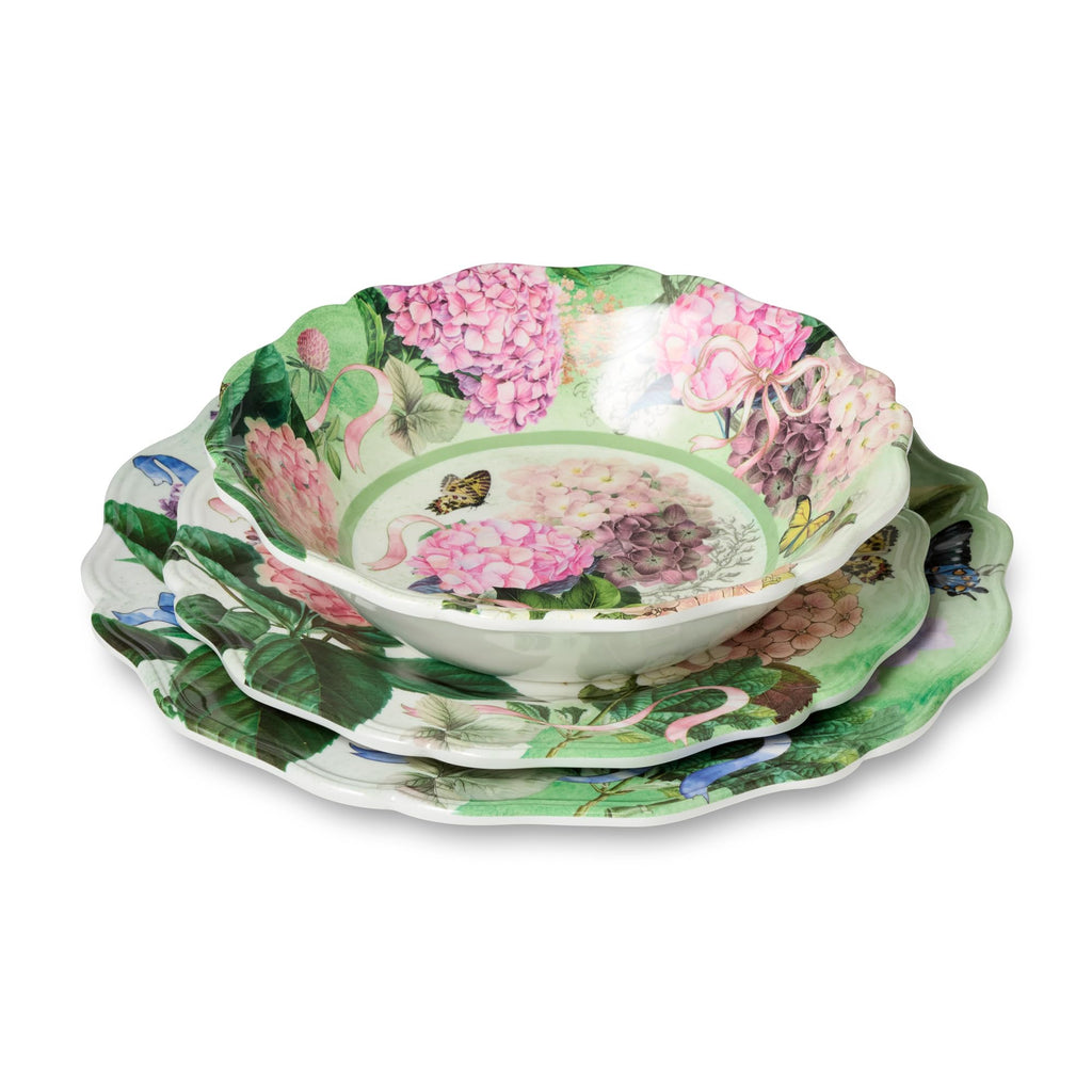 Melamine 12-Piece Dinnerware Set Service for 4 V9316