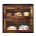 Wooden Bread Box J55403