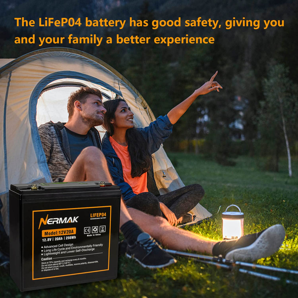 12V 20Ah Lithium LiFePO4 Deep Cycle Battery V970