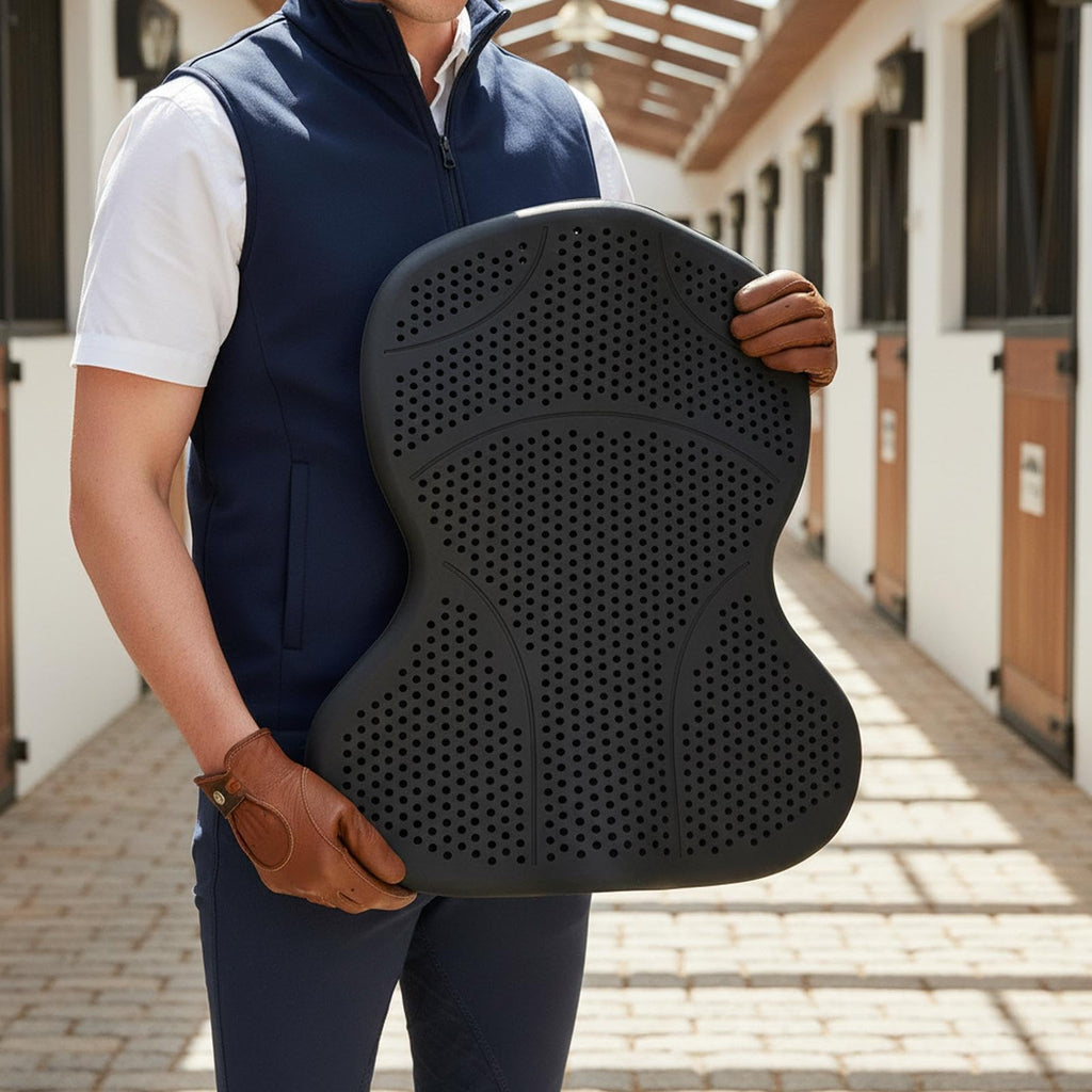 Silicone Gel Non Slip Washable Saddle Pad I469