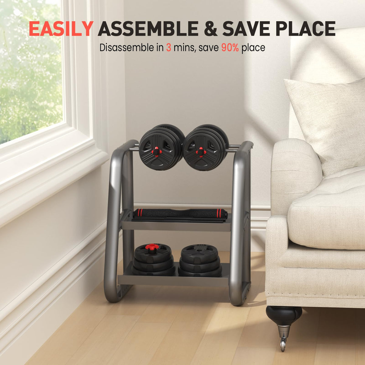 Adjustable Dumbbells Set V851
