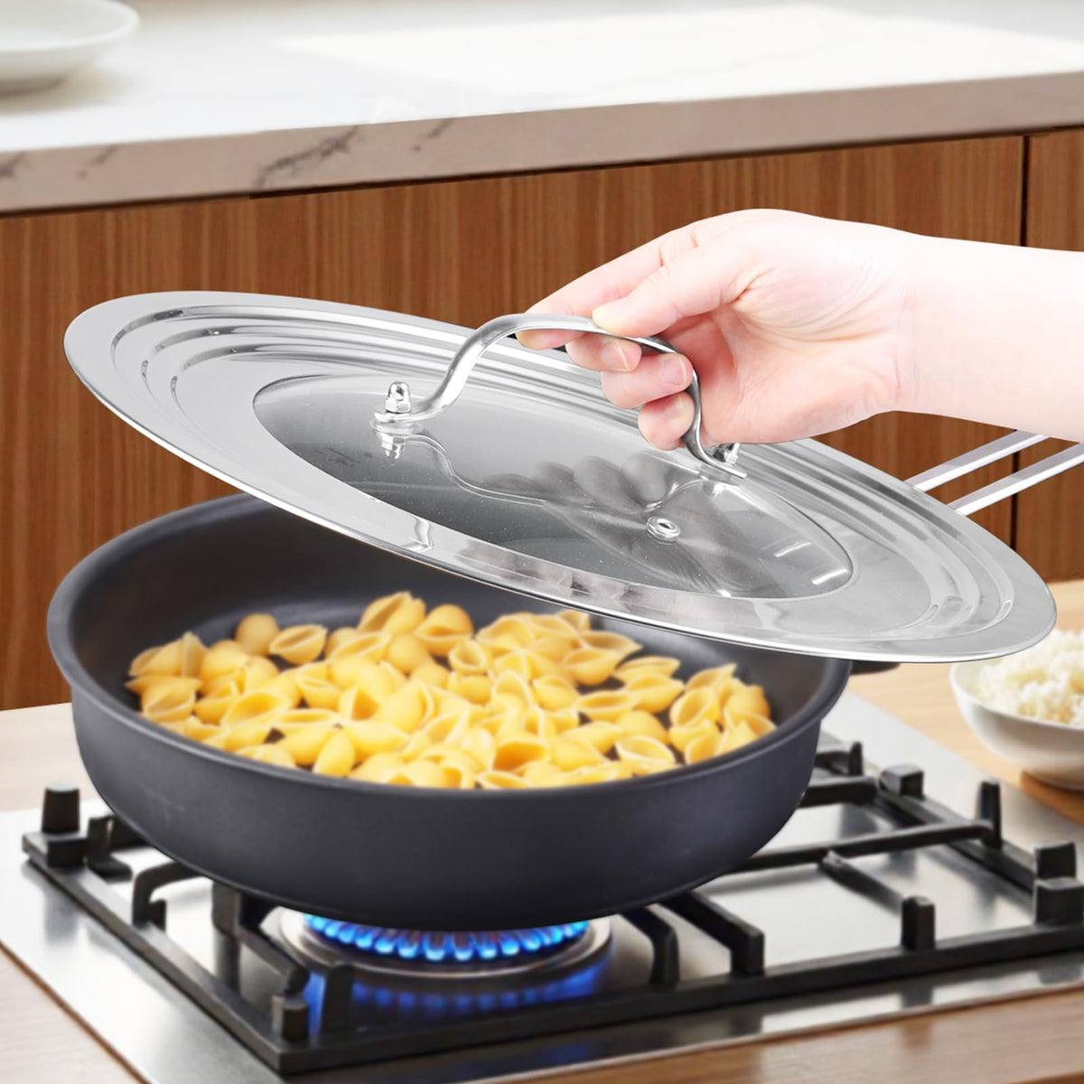 Tempered Glass Universal Lids for Cookware C11488