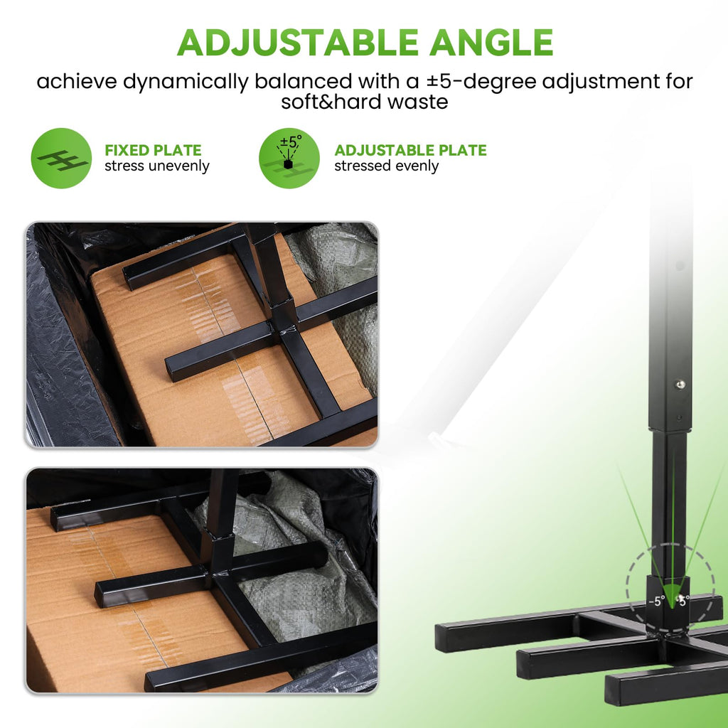 Manual Trash Compactor with Adjustable Handle K3349