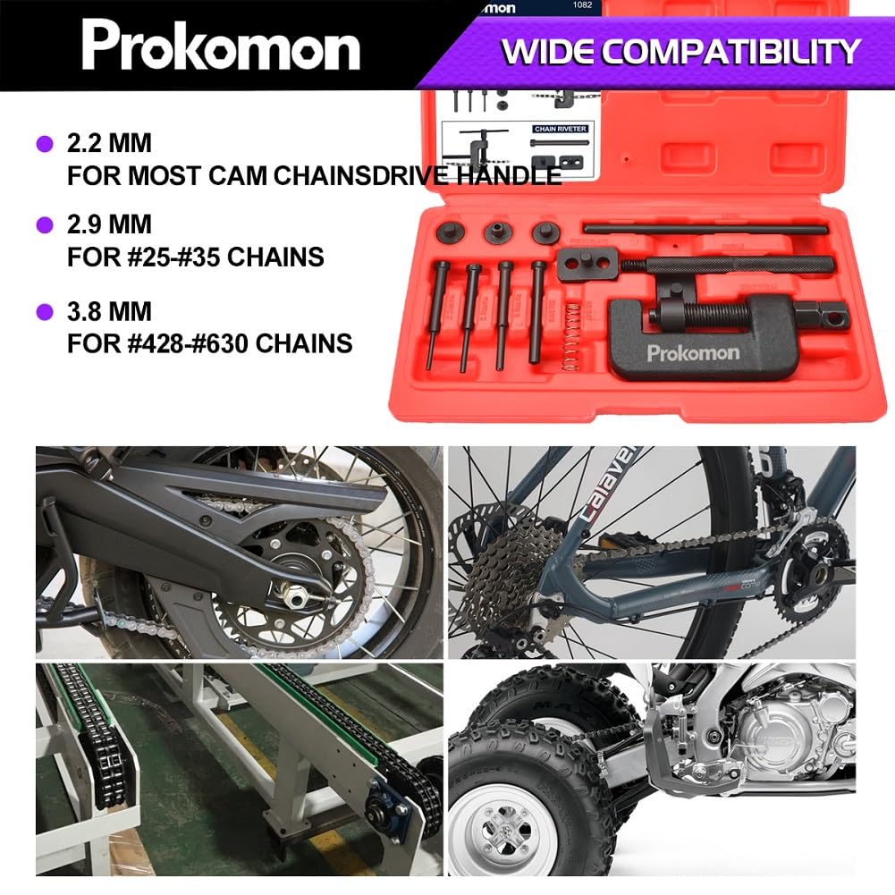 13 Pieces Chain Breaker Tool Kit V825883