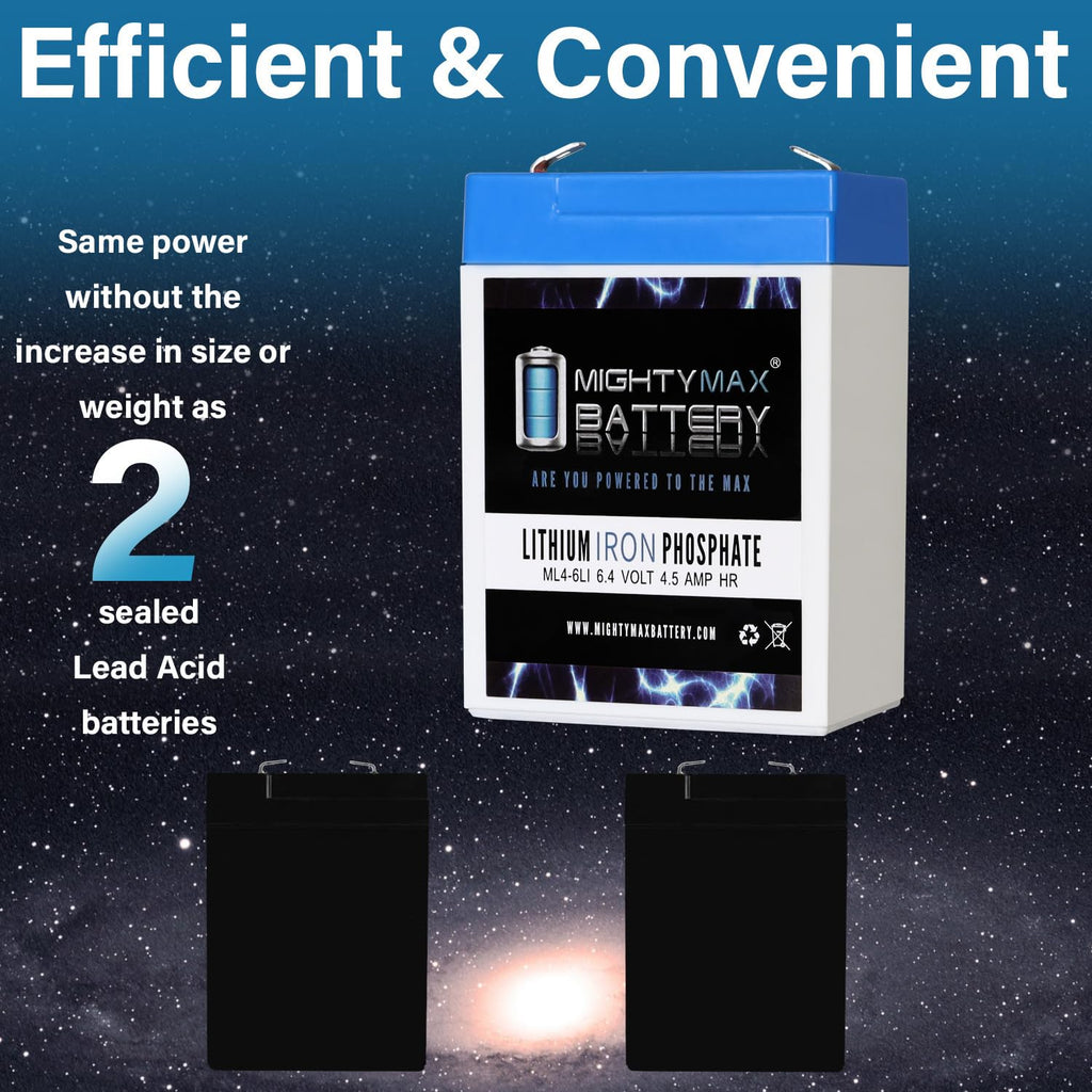 6V 4.5AH Lithium Replacement Battery Z521