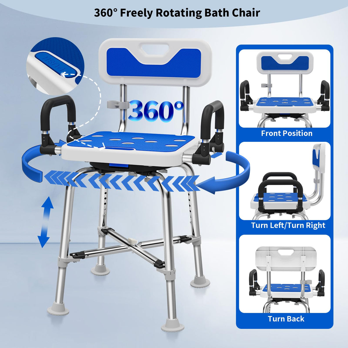 Swivel Shower Chair D4634