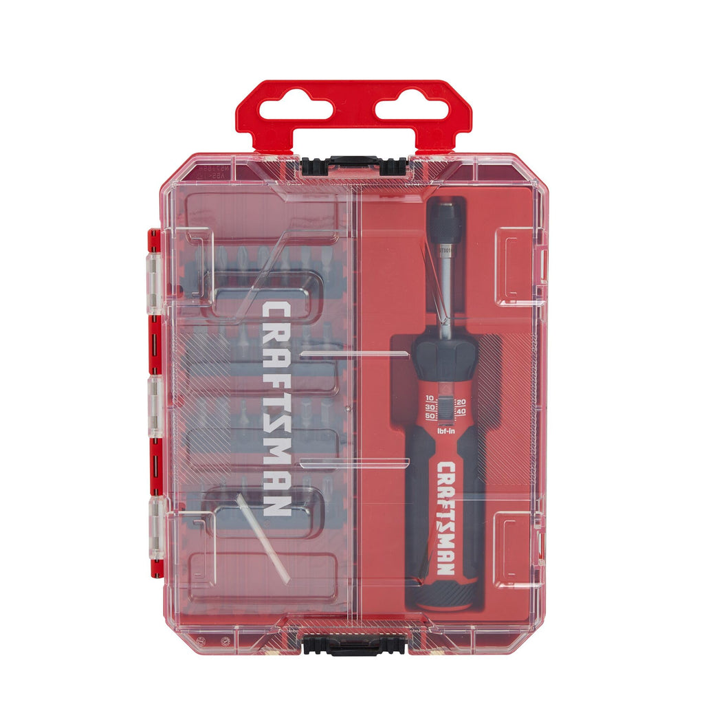29 Piece Torque Screwdriver Set with Storage N1626