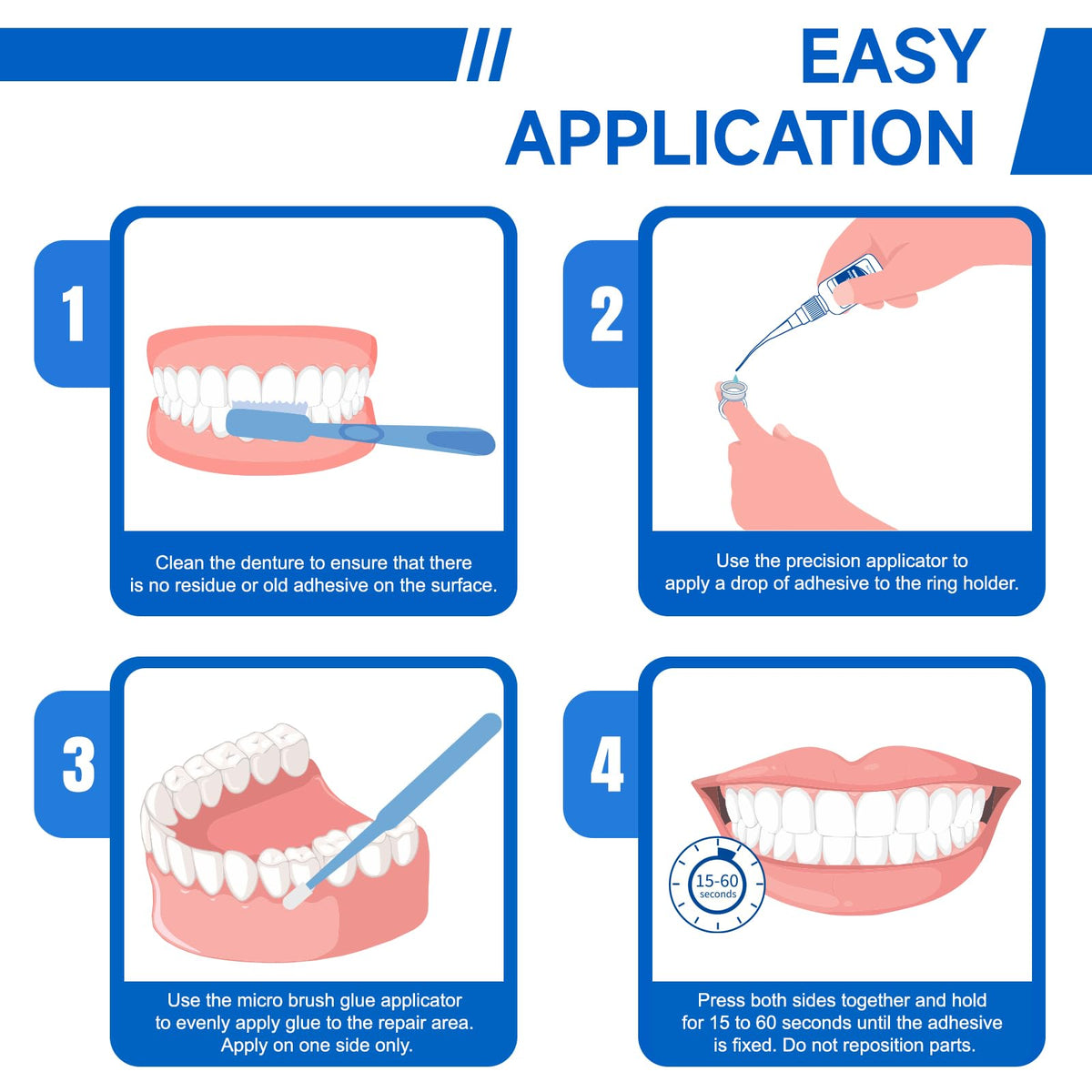 1 oz Denture Repair Adhesive Kit T264