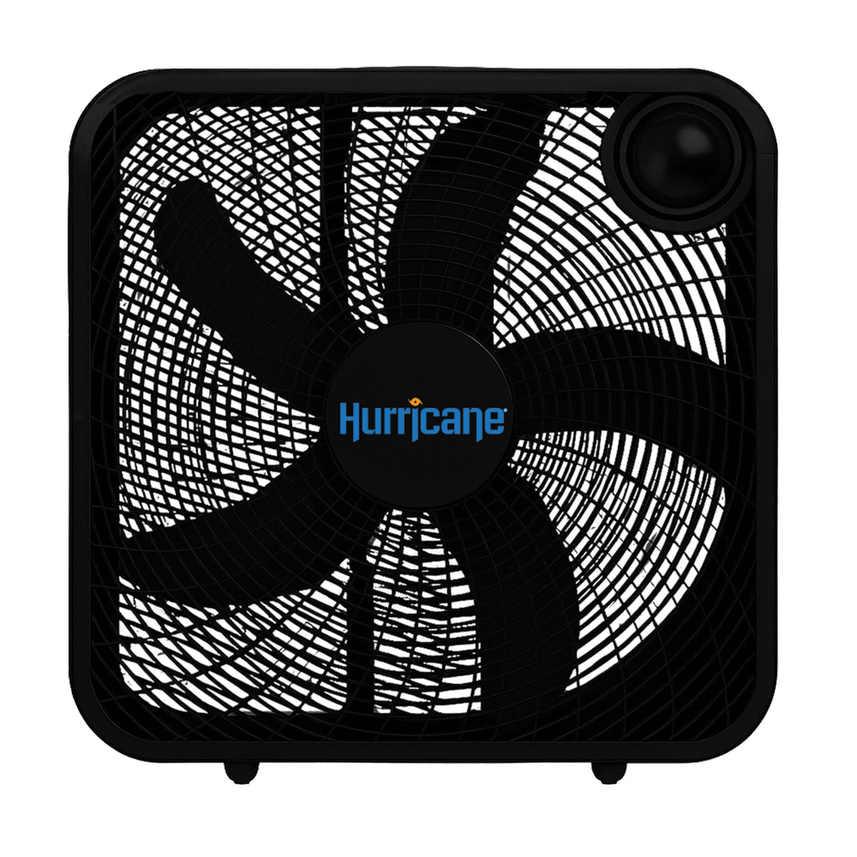 Black 3 Speed 20in Floor Box Fan, 2 Pack G5376