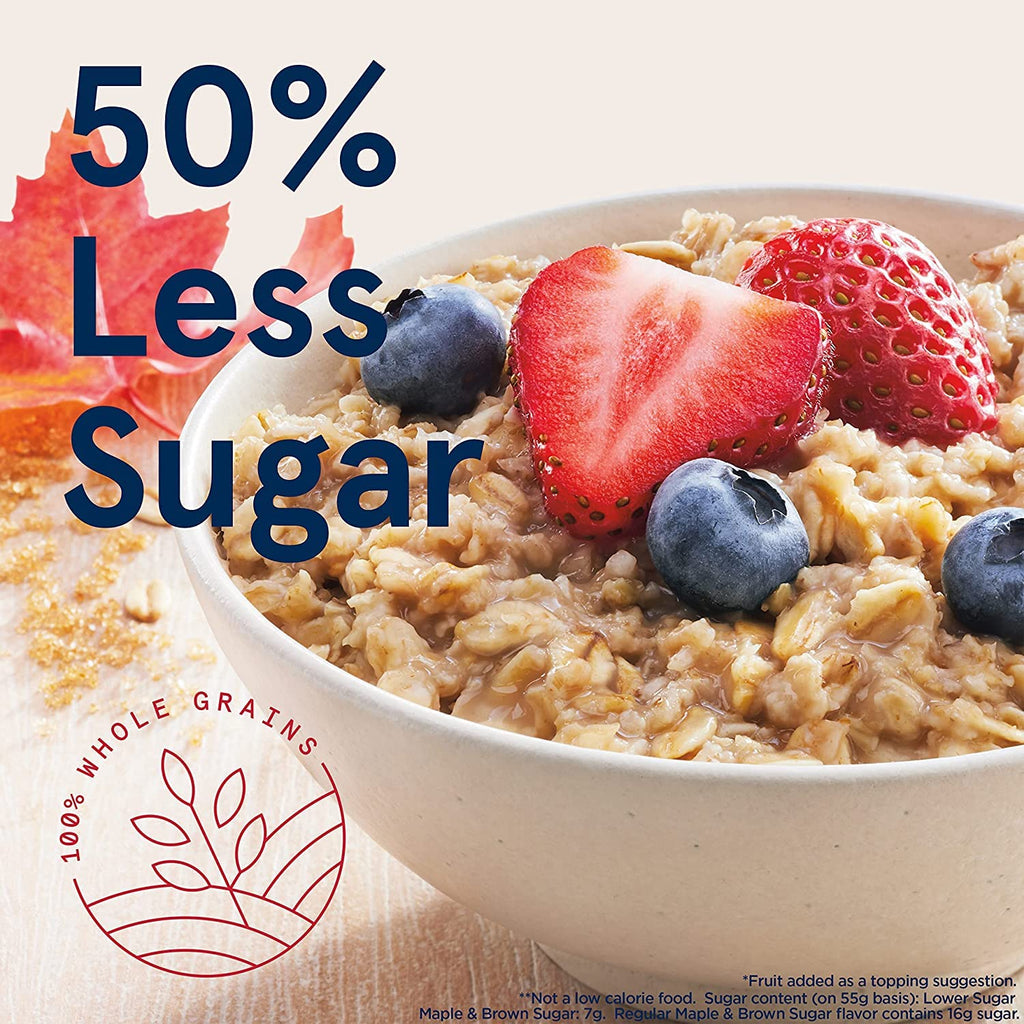 Instant Oatmeal Maple & Brown Sugar 1.19 Oz Pack of 44 V94491