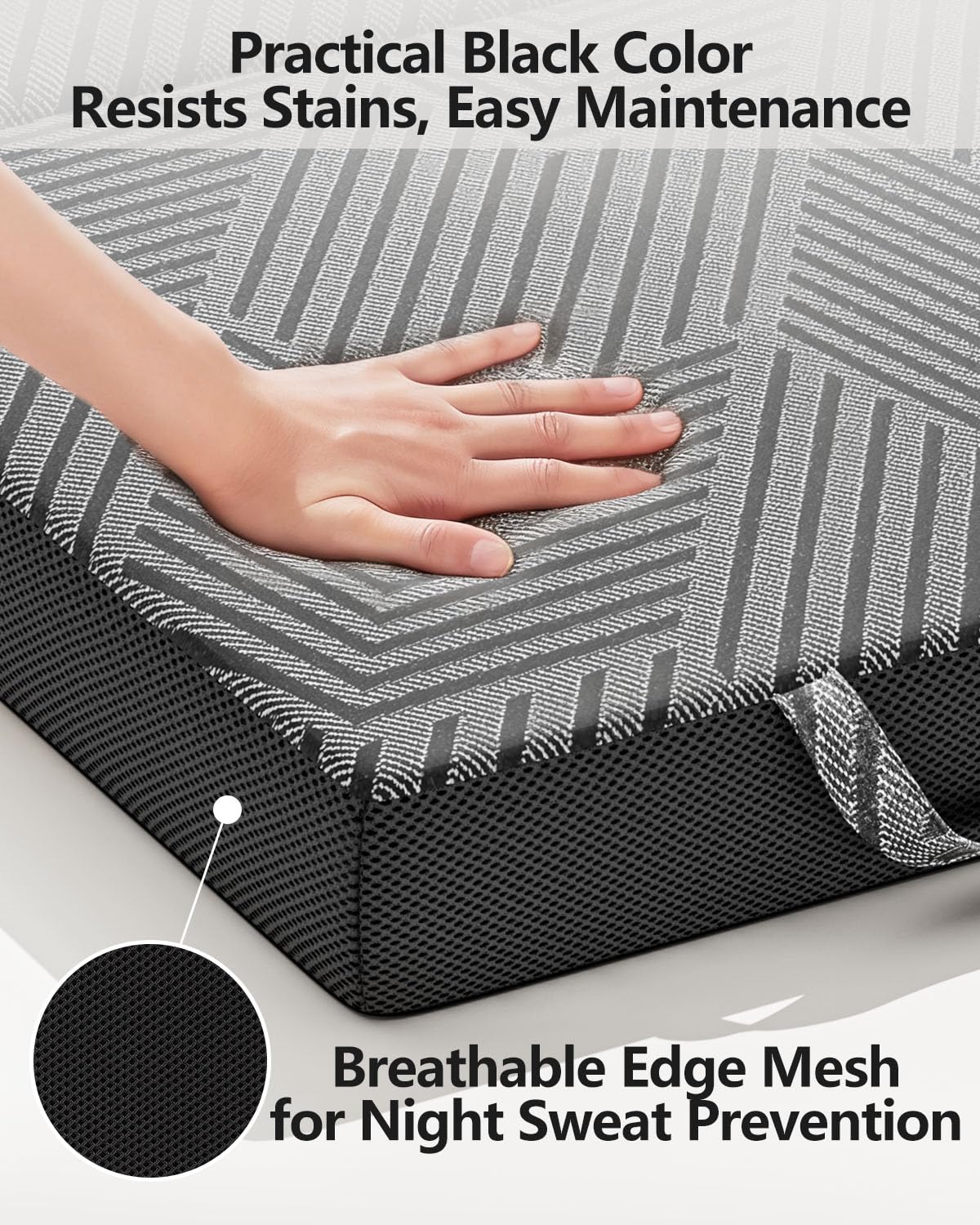 6 Inch Queen Memory Foam Folding Mattress B80617