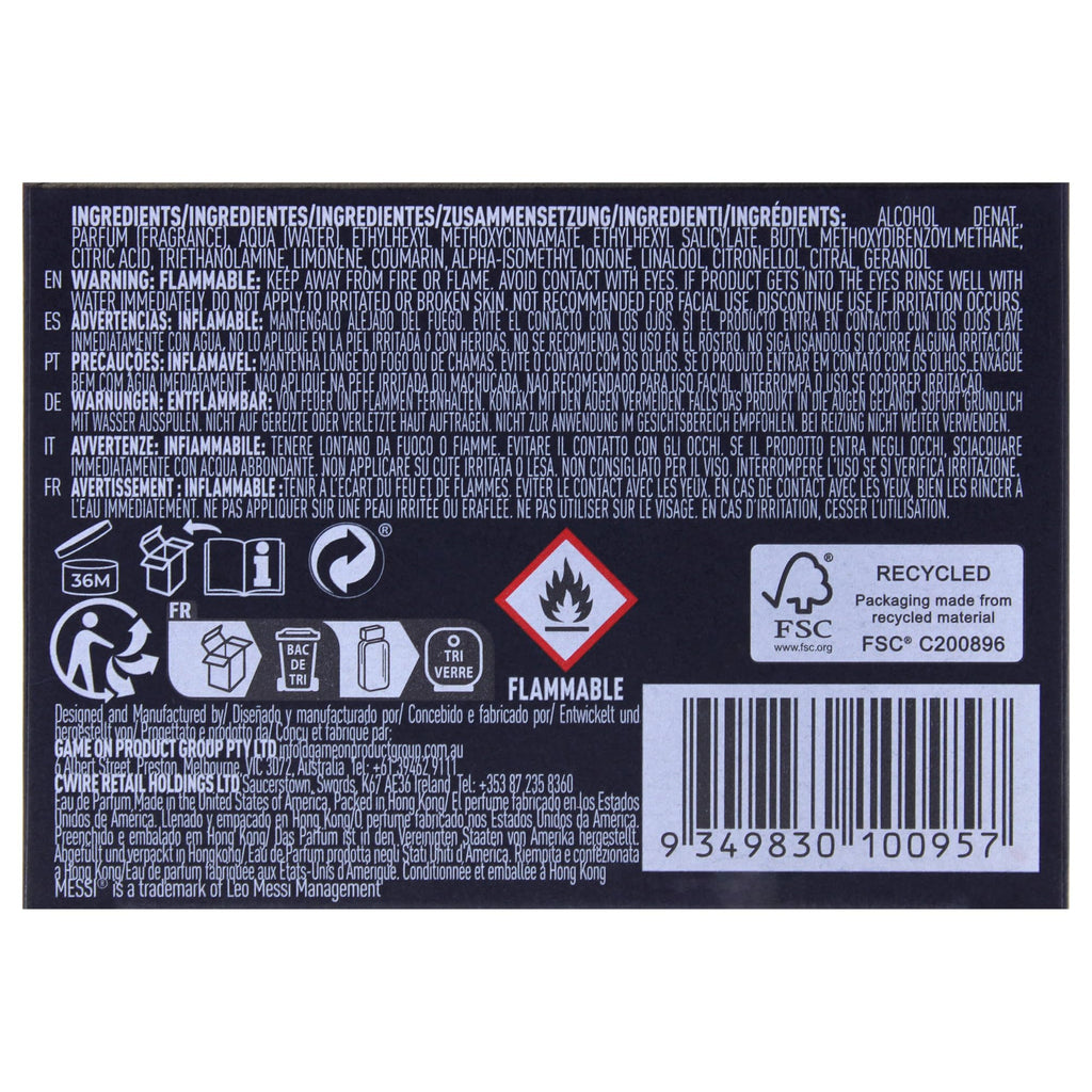 Eau De Parfum 3.4 Oz Spray O852