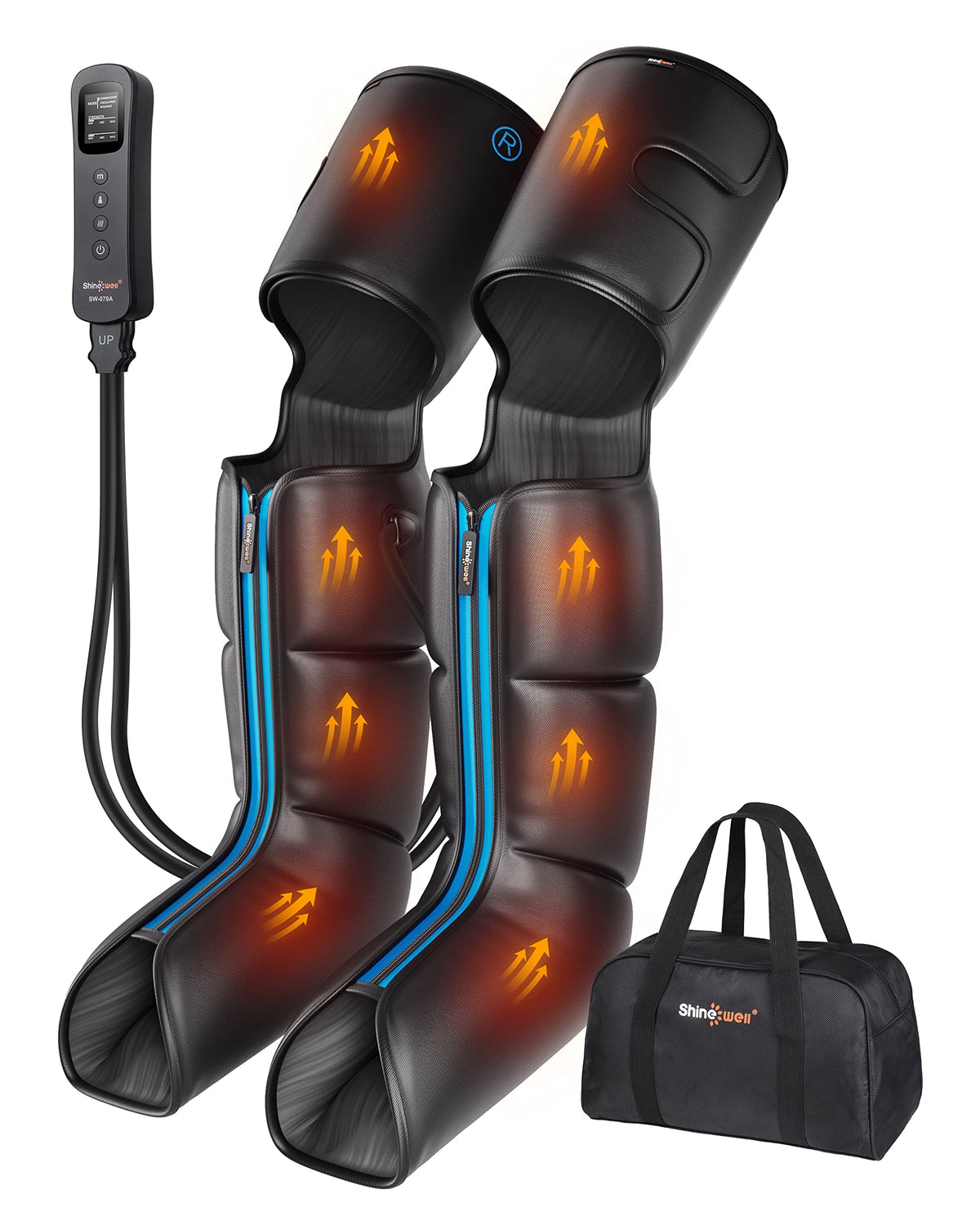 Air Compression Leg Massager with Heat U1206