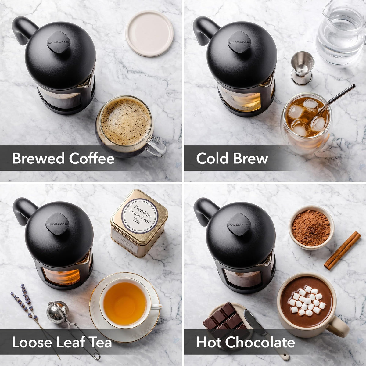 12oz French Press Coffee Maker T619119