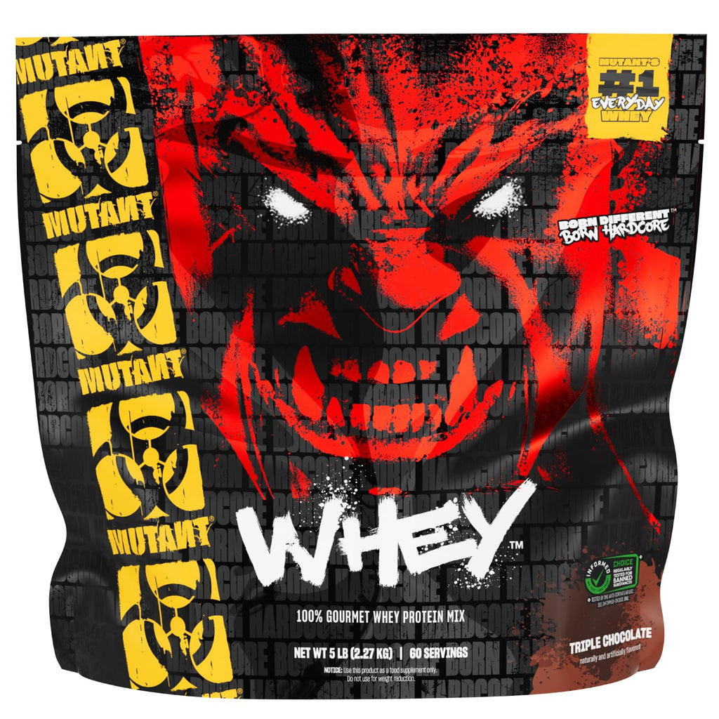 Whey Protein Powder Triple Chocolate 5 lb E885297