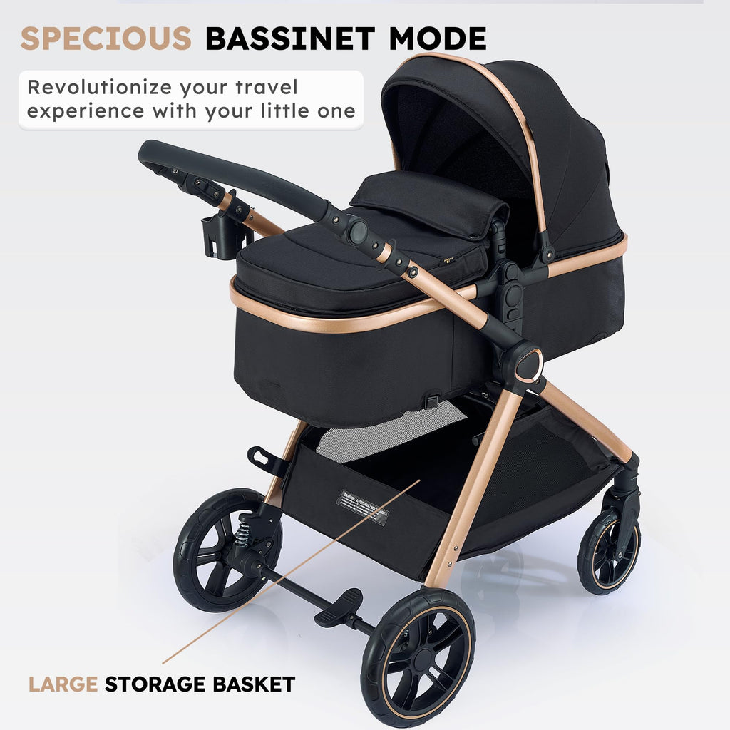 2-in-1 Convertible Baby Stroller T3210