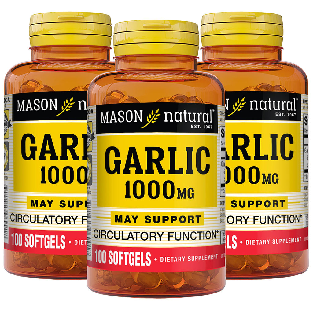Garlic Oil 300 Day Supply Softgels 3 Pack I710922