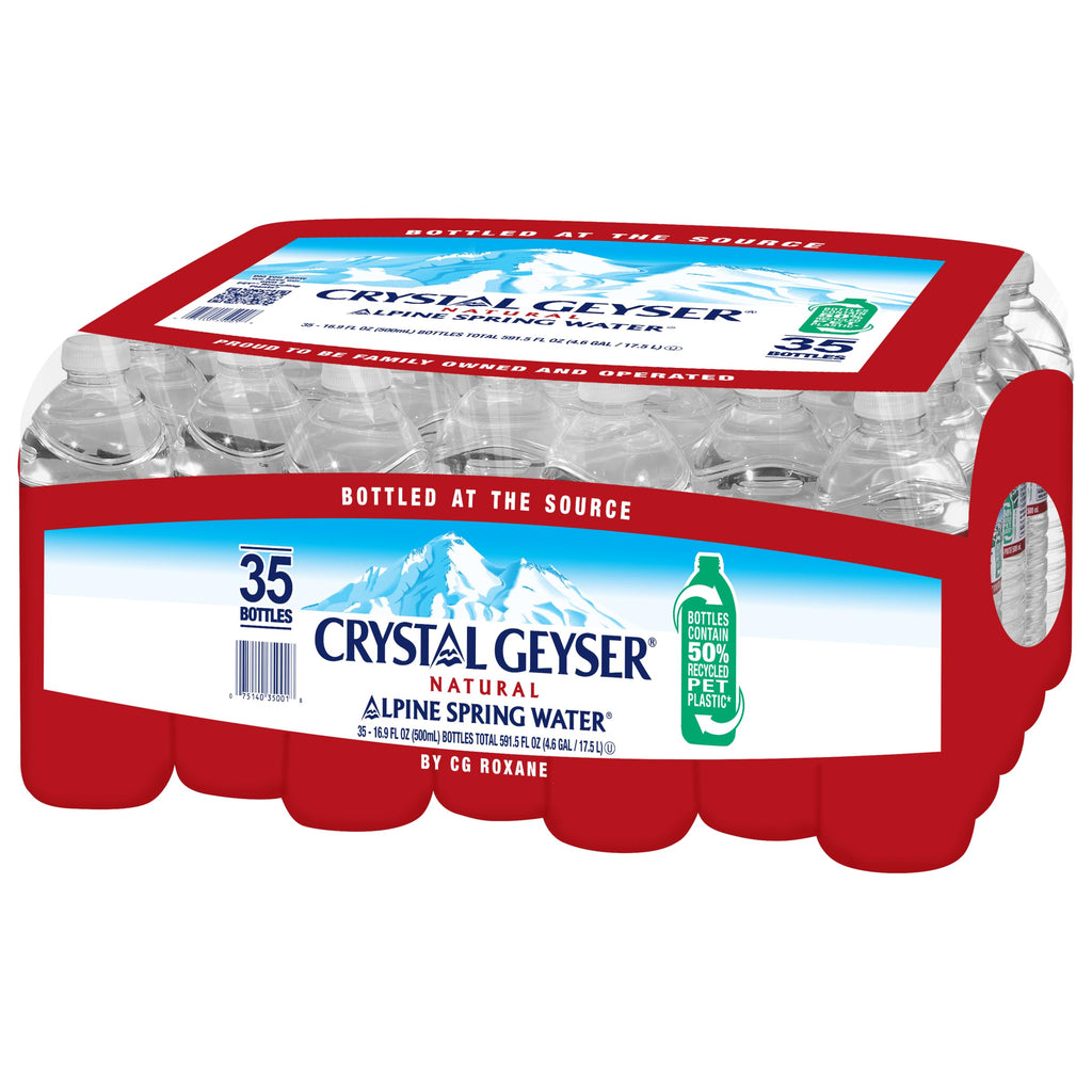 16.9 Fl Oz Pack of 35 Bottled Spring Water K5991