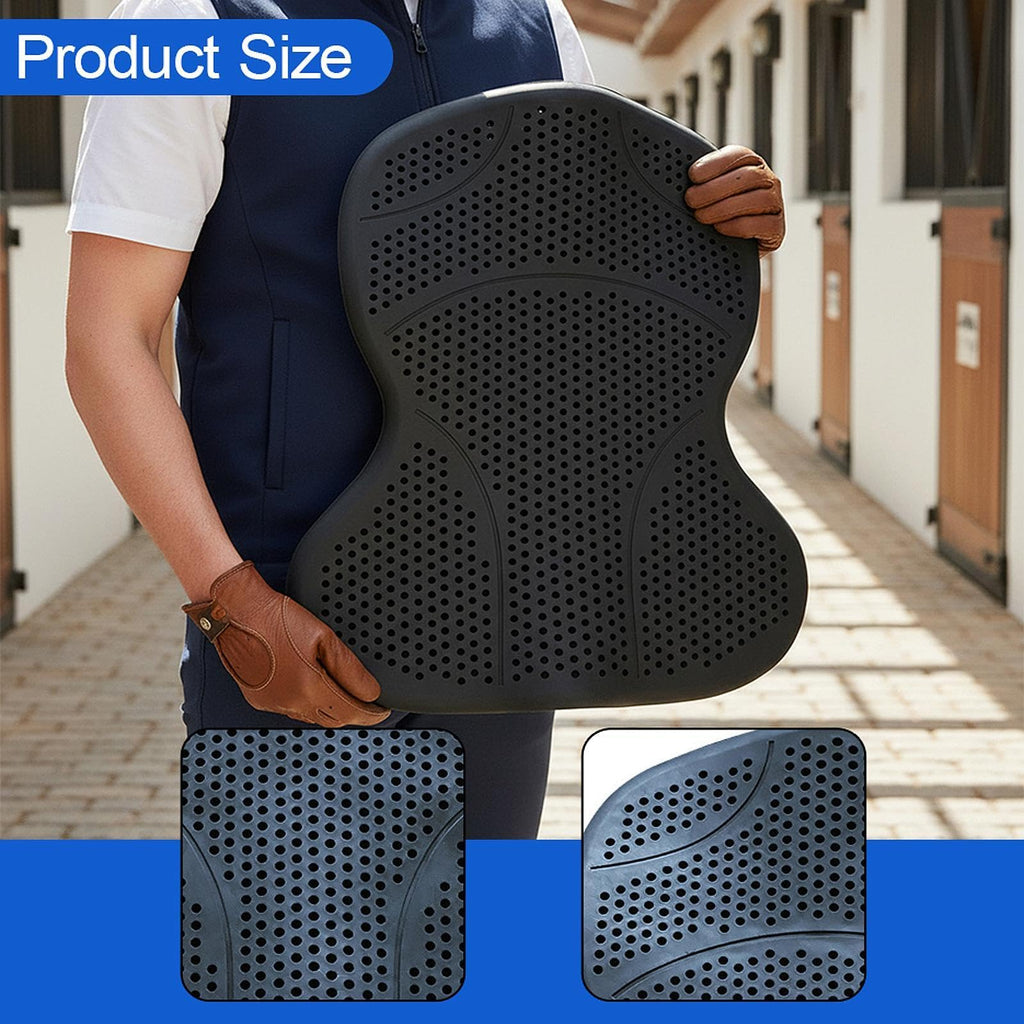 Silicone Gel Non Slip Washable Saddle Pad I469