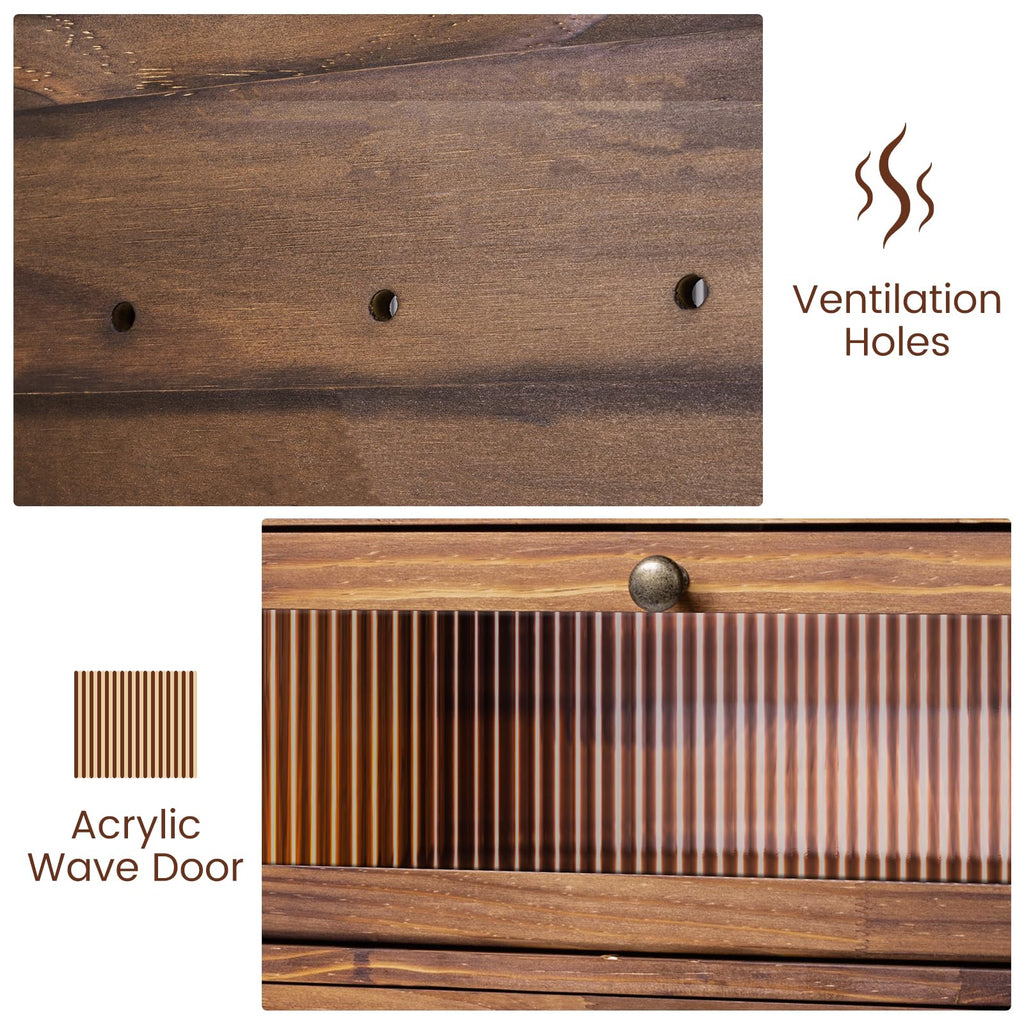 Wooden Bread Box J55403