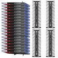 4-Pack Wall Mount Metal DVD Rack Holds 72 Games F18560