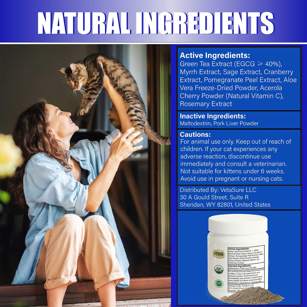 Natural Cat Dental Powder Z3623