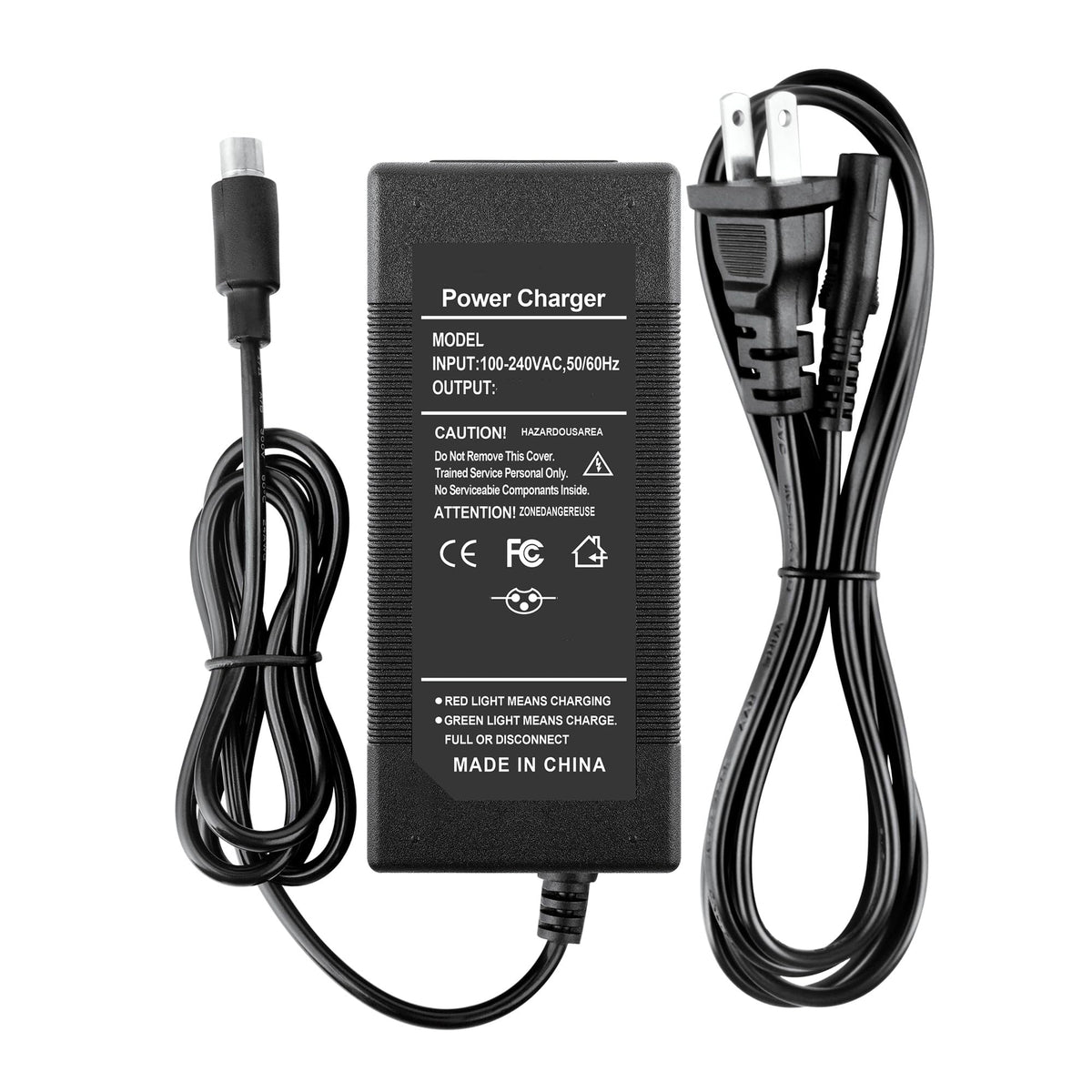 42V 2A AC/DC Adapter Charger for 36V Lithium-ion Battery D91506