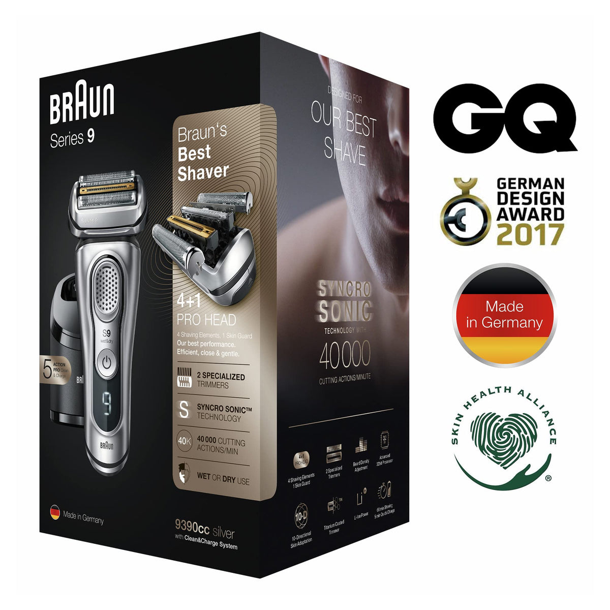 Electric Rechargeable Cordless Wet & Dry Foil Shaver X58958