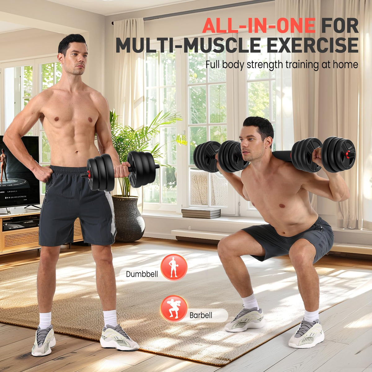 Adjustable Dumbbells Set V851
