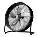 Industrial Drum Fan, High Velocity Air Circulator with 5 Aluminium Blades, 3-Speed Adjustable Tilt Metal Floor Fan Y259