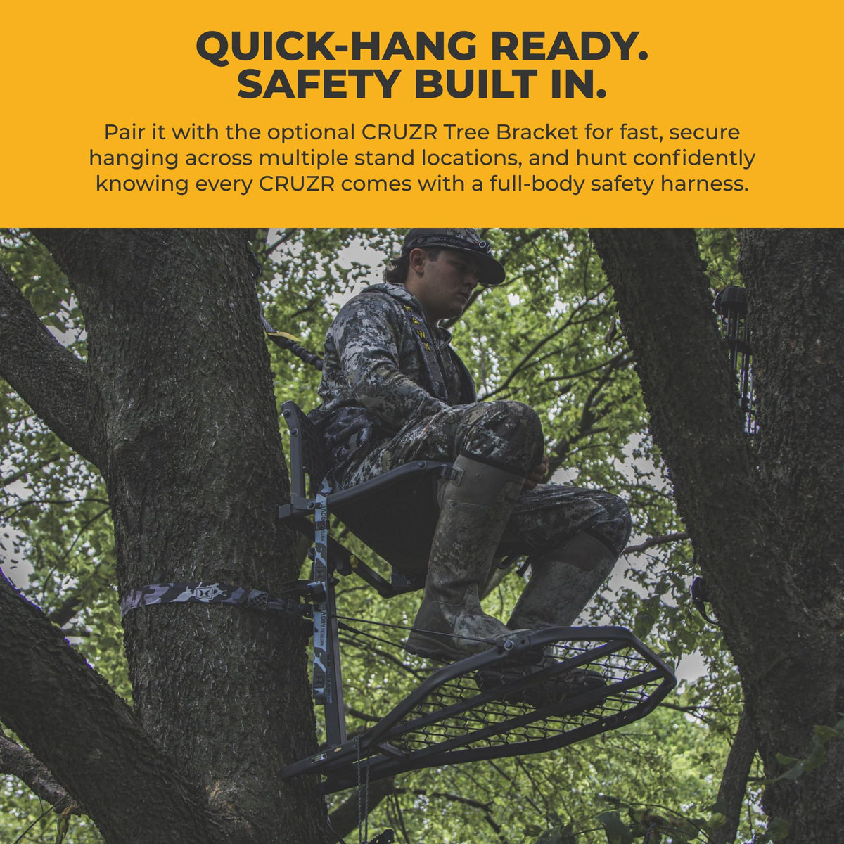 Hunting Tree Stand with MeshComfort Seat F504421